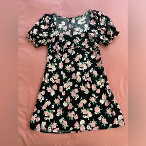 Divided H&M Floral Mini Dress